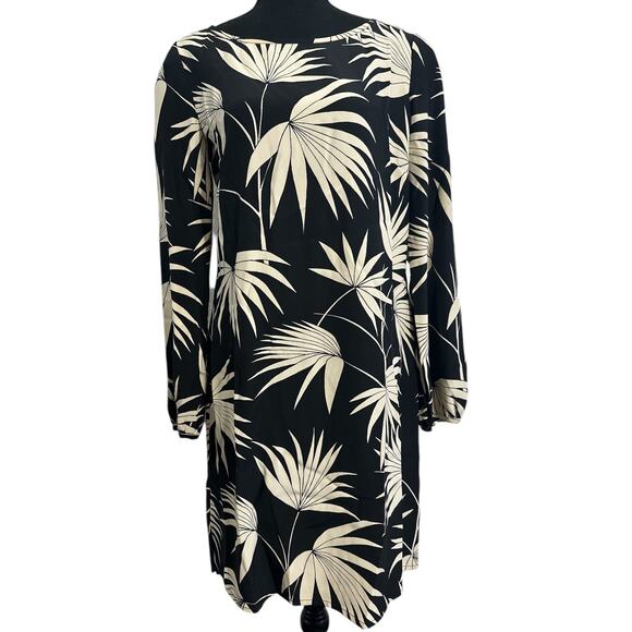 Tommy Bahama Modern Palm Silk Dress New Long Sleeve size S - Picture 1 of 11